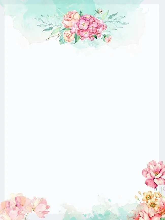 Tarjeta de invitacion para 15 años Mia | Flower background wallpaper, Paint  background, Floral border design