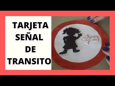 TARJETA SEÑAL DE TRANSITO/ SAN VALENTIN/ DETALLE PARA NOVIO// 14 ...