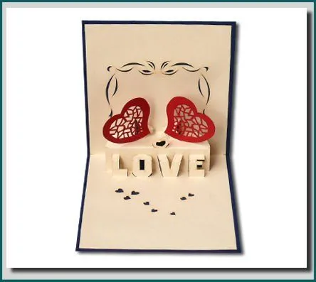 Tarjetas 3D de amor - Imagui