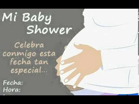 Tarjetas de Baby shower para imprimir - YouTube