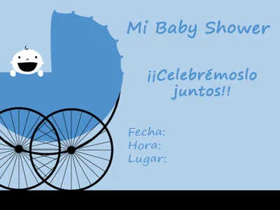 Invitaciónes para baby shower de niño gratis - Imagui
