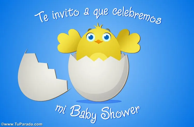 Tarjetas de Baby Shower, postales de Baby Shower