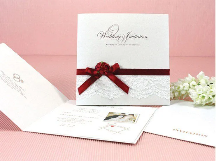 Aliexpress.com: Comprar Tarjetas de boda, invitación cards 0902 a ...