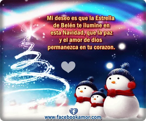 Tarjetas bonitas para navidad facebook - Imagenes de Amor Facebook