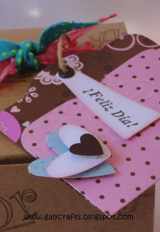 Tarjetas Boutique Galy Crafts: "Caja de San Valentin" Tarjetas Boutique Galy Crafts: "Caja de San Valentin"