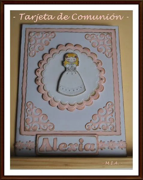 tarjeta para primera comunion | Aprender manualidades es facilisimo. tarjeta para primera comunion | Aprender manualidades es facilisimo.