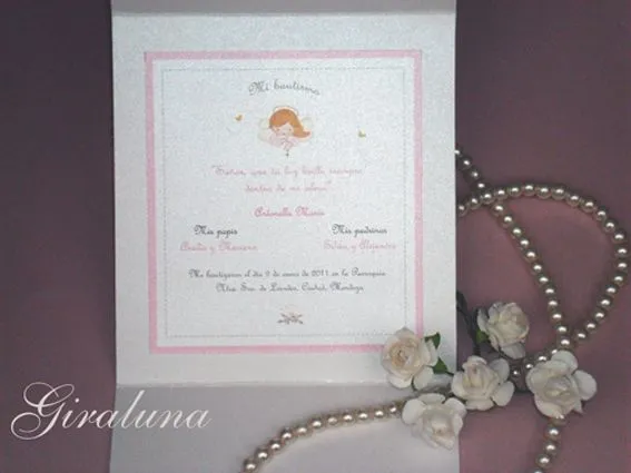 Tarjetas de comunión | Invitaciones Giraluna Tarjetas de comunión | Invitaciones Giraluna