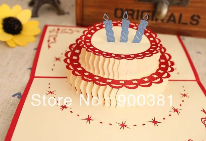 Tarjetas de cumpleaños en 3D gratis - Imagui