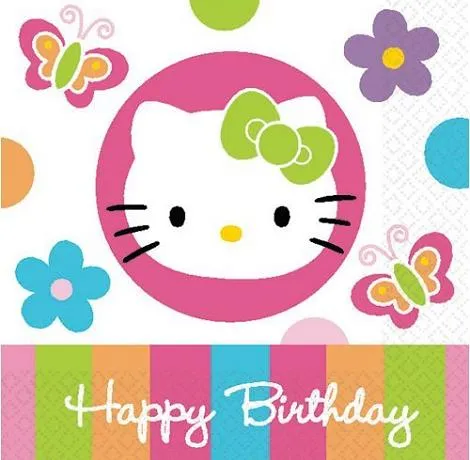 Tarjetas de cumpleaños Hello Kitty
