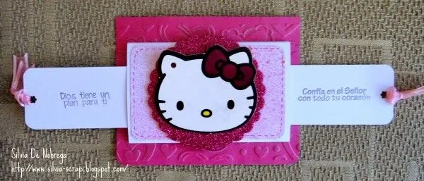 Tarjetas de cumpleaños de Hello Kitty en foami - Imagui