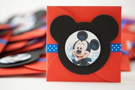 Como hacer tarjetas de cumpleaños de Mickey Mouse - Imagui