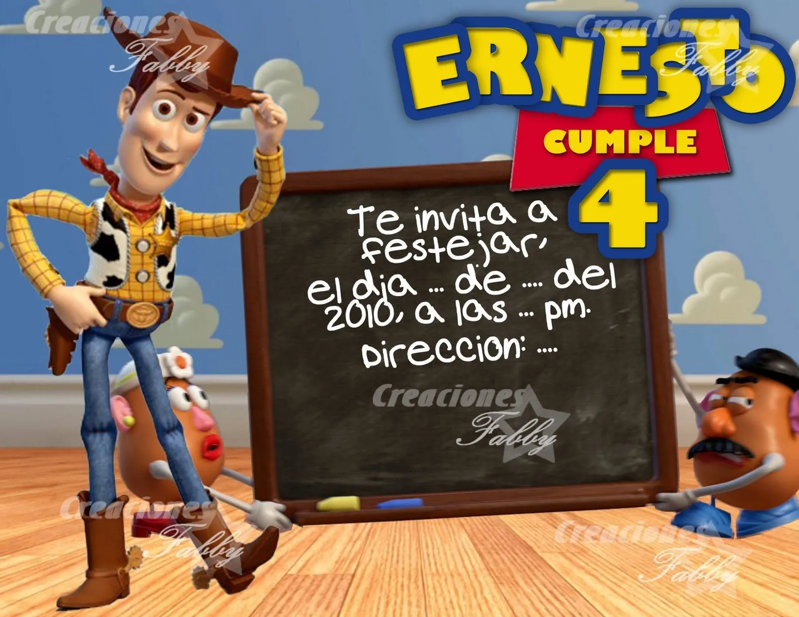 Tarjetas De Cumpleaños Toy Story Para Fondo De Pantalla 7 en HD ...