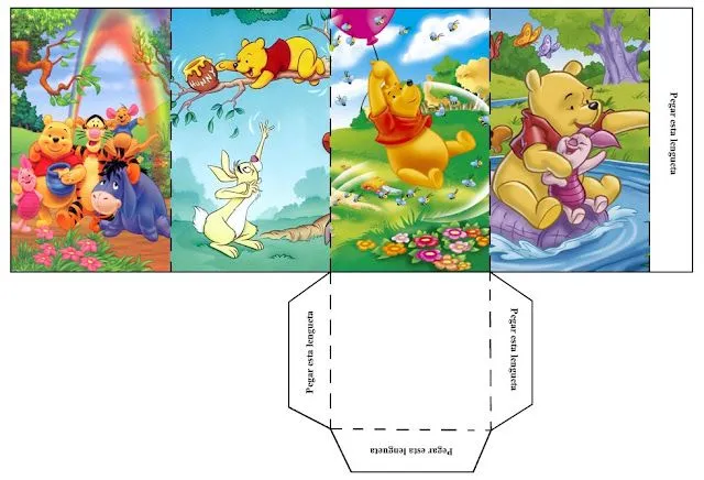 Tarjetas de cumpleaños para imprimir de Winnie The Pooh de bebé ...