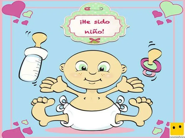 Tarjetas animadas de nacimientos de bebés - Imagui
