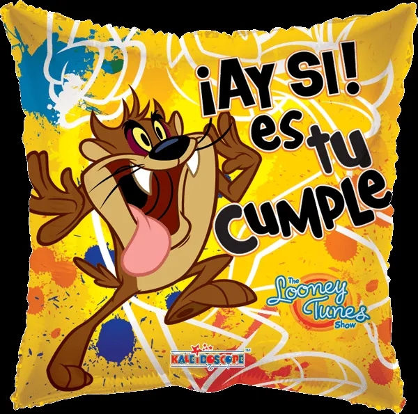 Demonio de tasmania feliz cumpleaños - Imagui