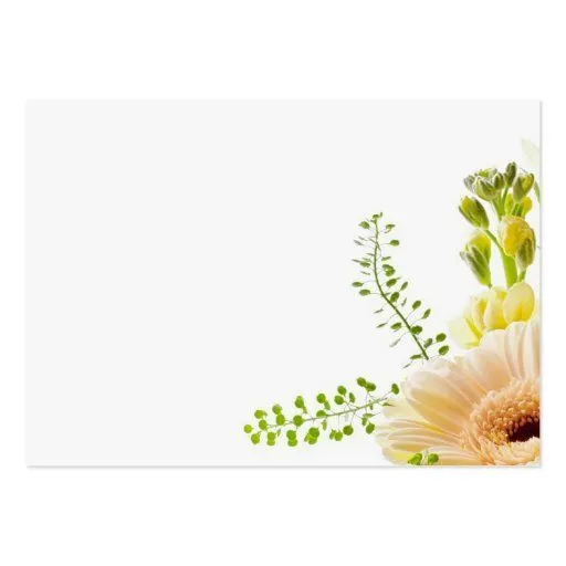Ramo de flores en el fondo blanco plantillas de tarjetas ...