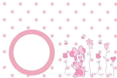 Tarjetas para imprimir gratis de Minnie Mouse en rosa, blanco y ... Tarjetas para imprimir gratis de Minnie Mouse en rosa, blanco y ...