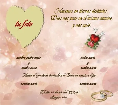 Tarjetas de invitación para bodas para imprimir gratis - Imagui Tarjetas de invitación para bodas para imprimir gratis - Imagui
