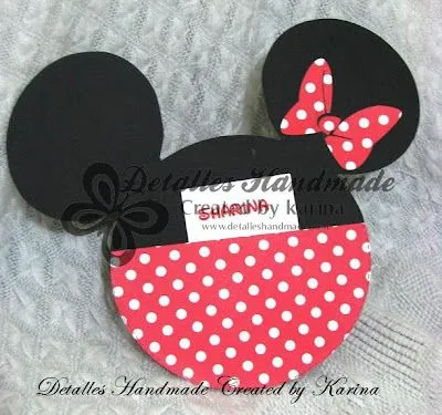 Tarjetas de invitación de cumpleaños de Minnie Mouse - Imagui