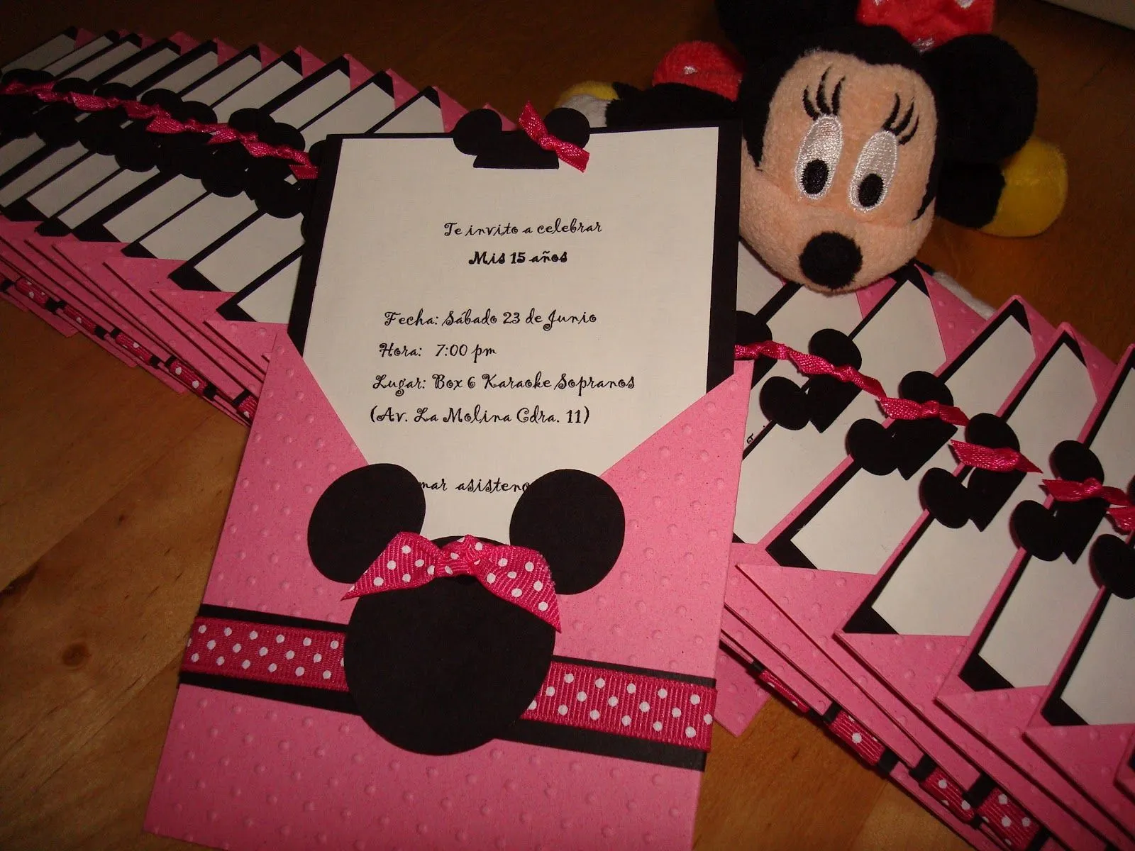 Tarjetas de invitación de Minnie y Mickey bebé - Imagui Tarjetas de invitación de Minnie y Mickey bebé - Imagui