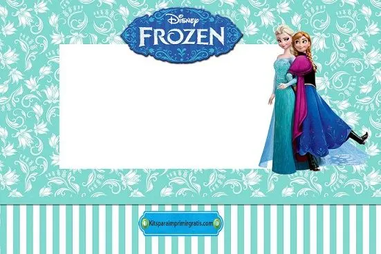 Tarjetas e invitaciones de Frozen | Imágenes para Peques