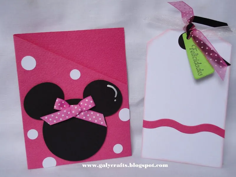 Tarjetas de invitación cumpleaños Minnie Mouse - Imagui