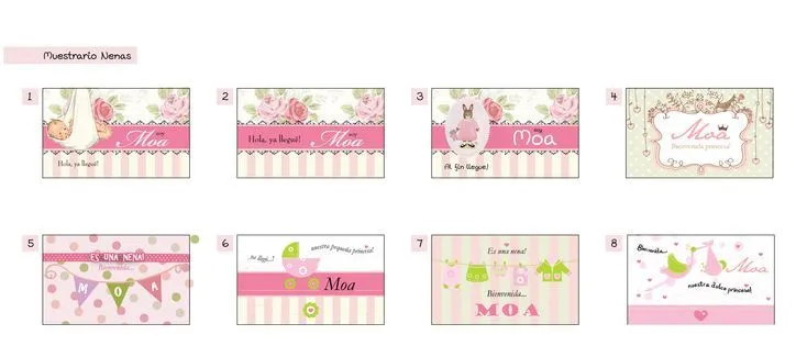 tarjetas personalizadas para imprimir nacimiento - Buscar con ...