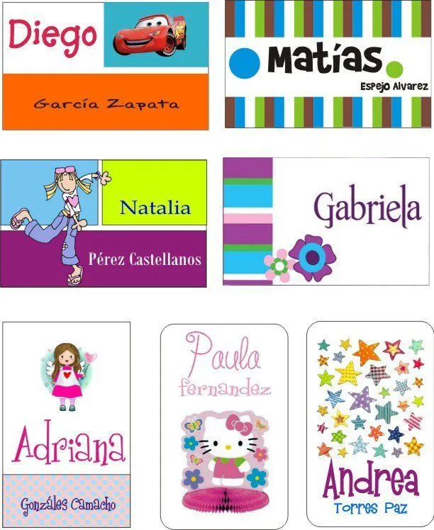 tarjetas de presentacion infantiles - Buscar con Google | Diseño ...