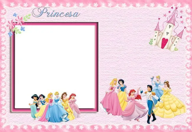 Tarjetas de las Princesas de Disney para personalizar | Disney