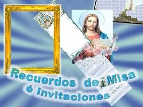 Marcos para tarjetas de invitación a misa de difunto - Imagui