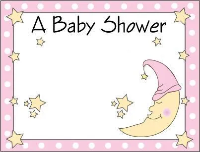 Tarjeta animada para baby shower - Imagui