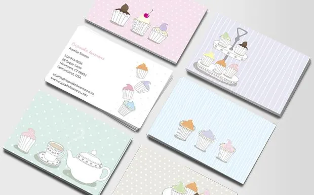 Dibujos de cupcakes para tarjetas - Imagui