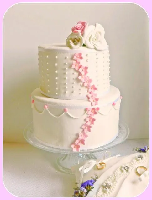 Tarta de boda / Wedding cake - Paperblog