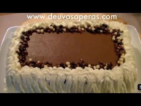 Tarta de Cumpleaños de Chocolate y Galletas - YouTube