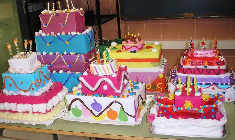  ... con niños, es la de realizar nuestra propia tarta de cumpleaños