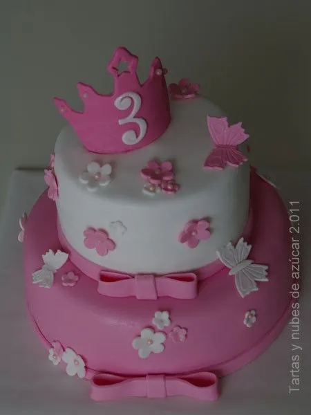 Una tarta para una princesa | tartas y nubes de azúcar