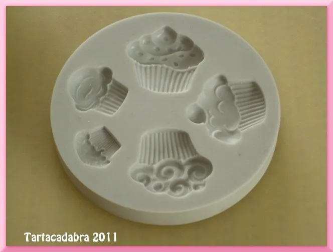 Tartacadabra: Mini-tutorial: Molde de Silicona - Cupcakes
