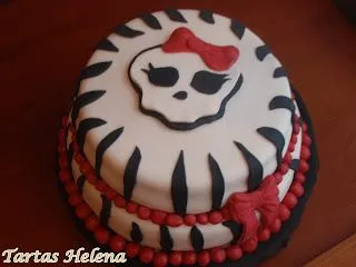 Tartas Helena: Tarta Monster High!!