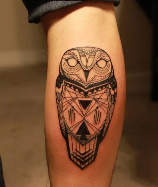 Tattoo de Buho♥ | Buhos♥ | Pinterest | Geometric Owl, Owl Tattoo ...