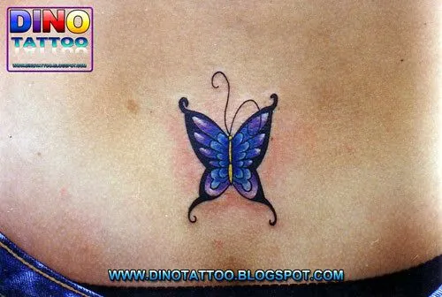tattoo butterfly,tatuaje mariposa,tatuajem borboleta azul violeta ...