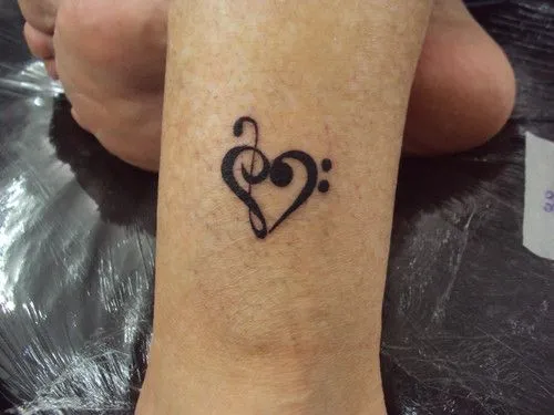 Tattoo | We Heart It | music, tattoo, and cute