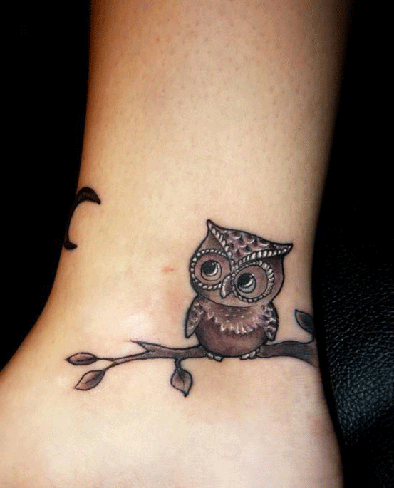 tatuaje-muñeca-búho.gif (553×685) | Tattoos | Pinterest