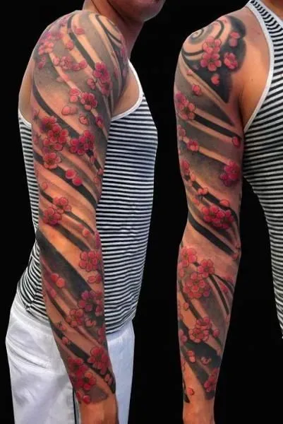 tatuaggio fiori di ciliegio braccio, 2011 | Tattoos | Pinterest