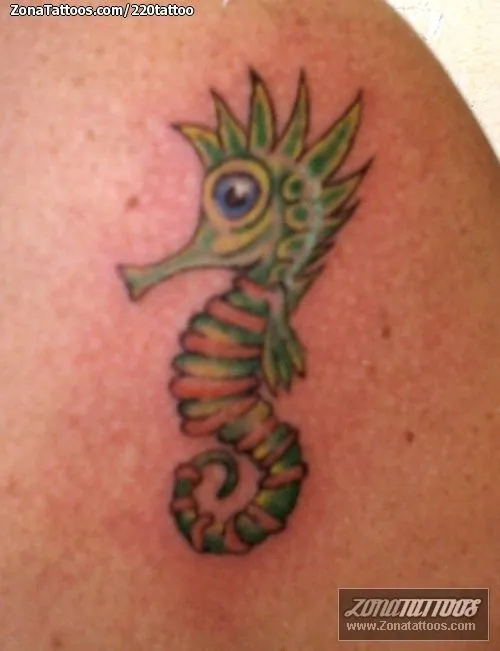 Tatuaje de 220tattoo - Caballitos de mar Animales
