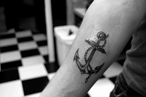 tatuaje ancla | Tumblr