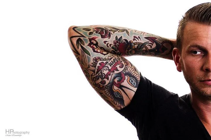 Tatuaje en todo el brazo para hombres | Arte corporal. | Pinterest