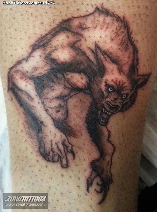 Tatuaje de curi222 - Hombres Lobo Fantasía