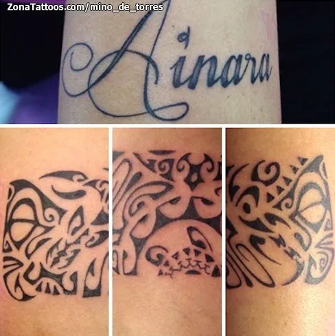 Tatuaje de Mino_de_Torres - Letras Nombres Maoríes