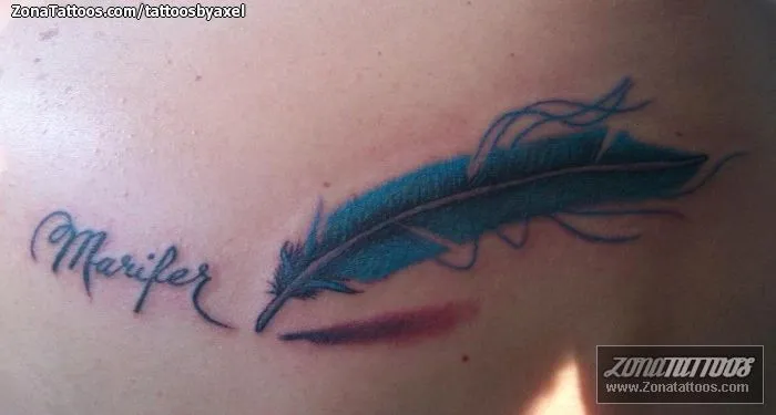 Tatuaje de tattoosbyaxel - Plumas