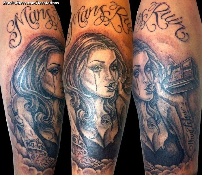 Tatuaje de chicanas - Imagui